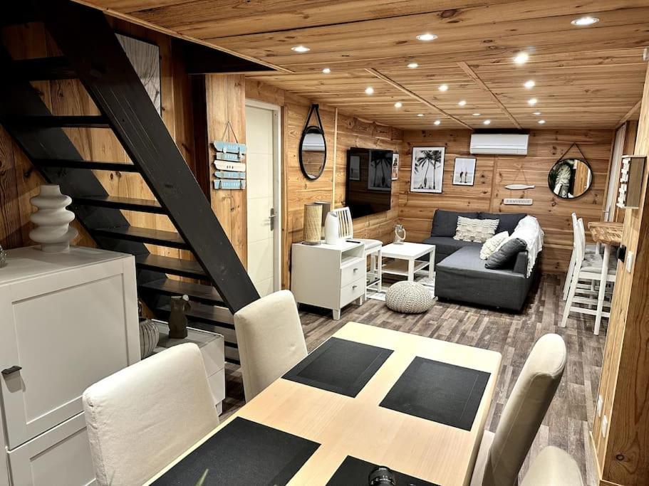 Chalet Et Jaccuzy Sur La Plage Biscarrosse Zewnętrze zdjęcie
